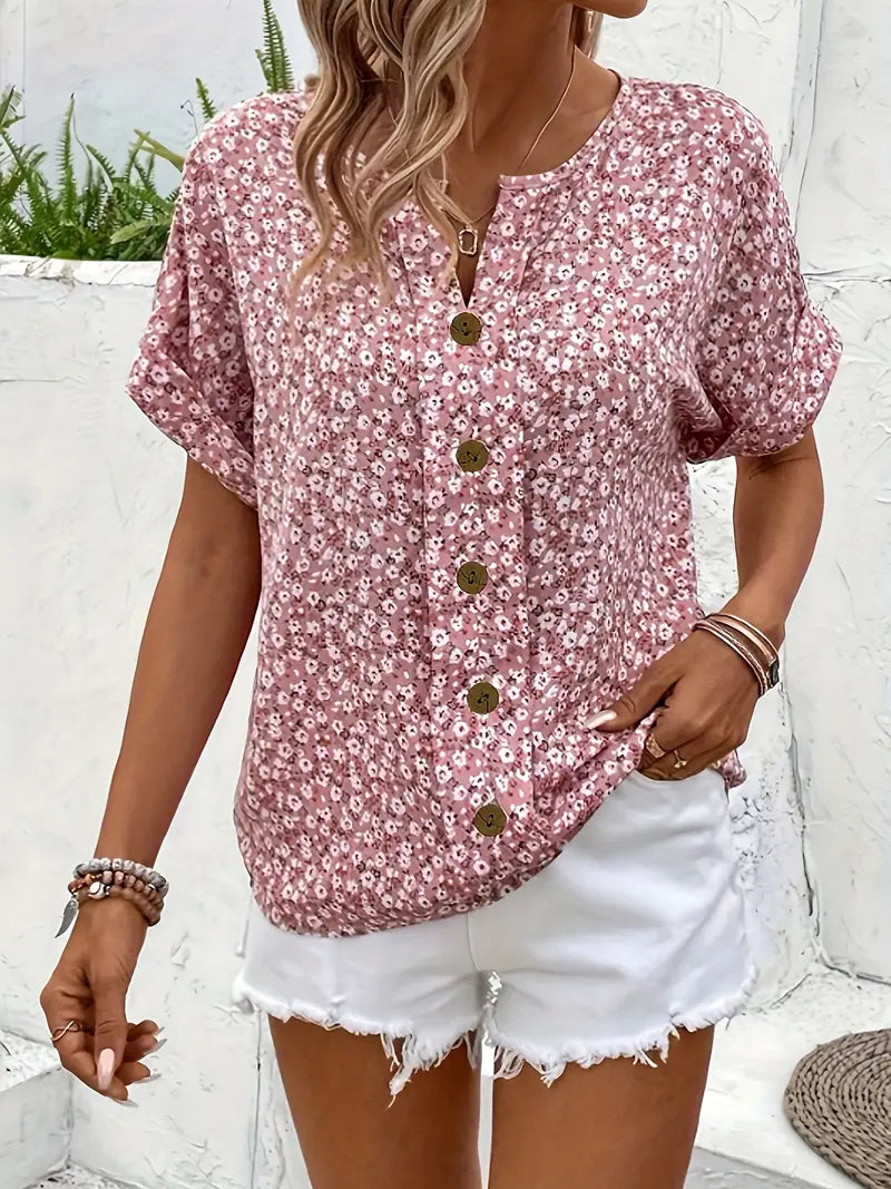 Loren | Floral Blouse