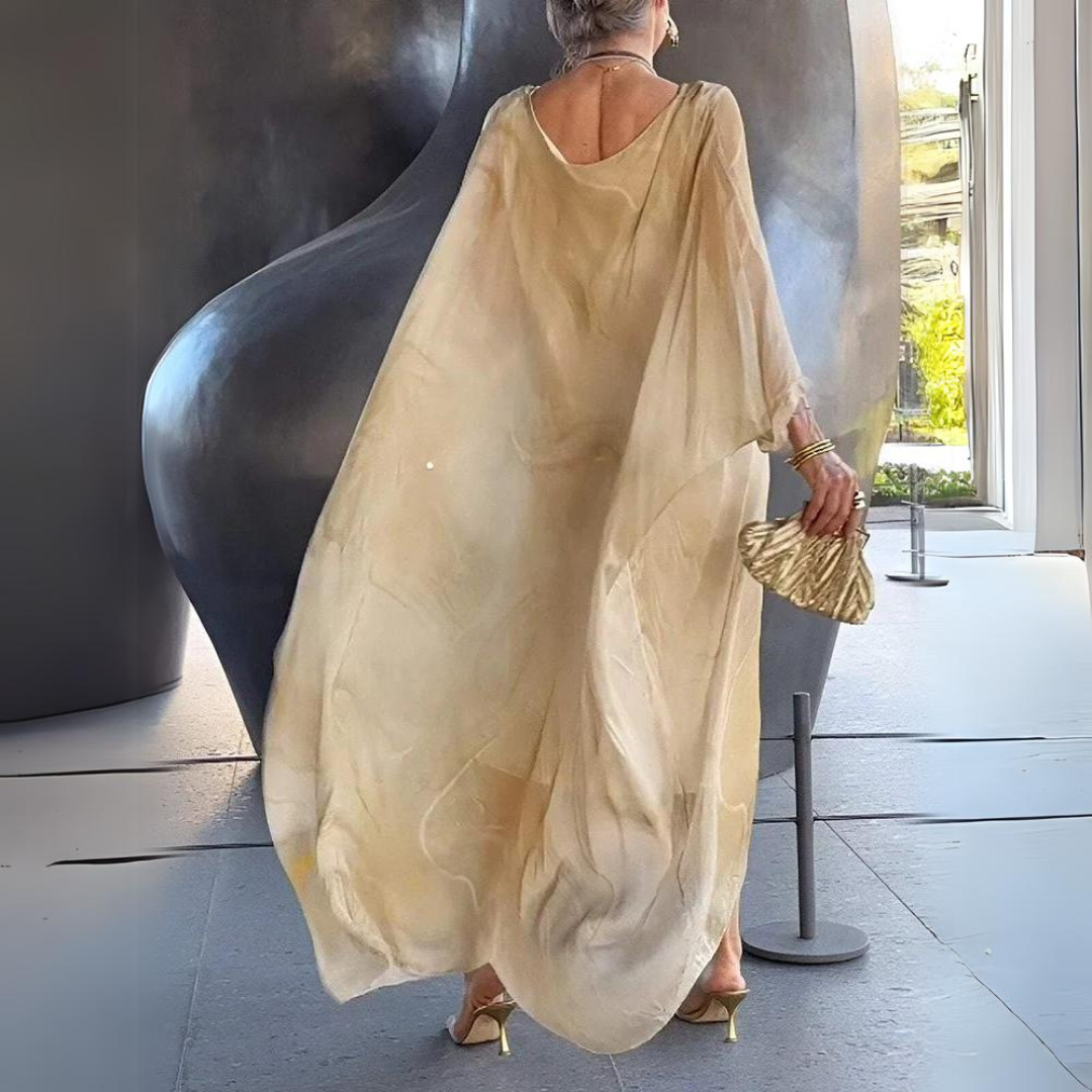 Giulia | Elegant Silk Chiffon Dress