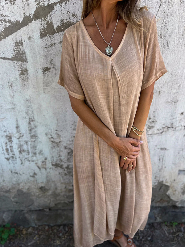 Lynn | Casual Linen Summer Dress