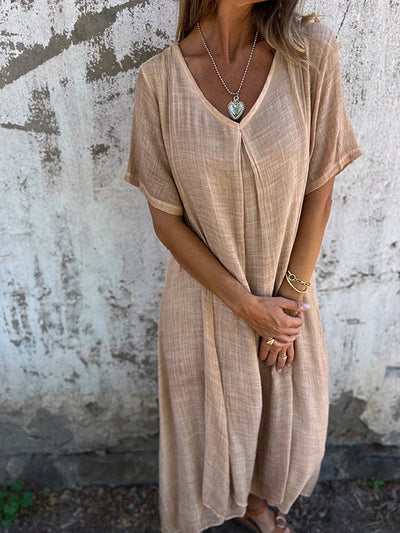 Lynn | Casual Linen Summer Dress