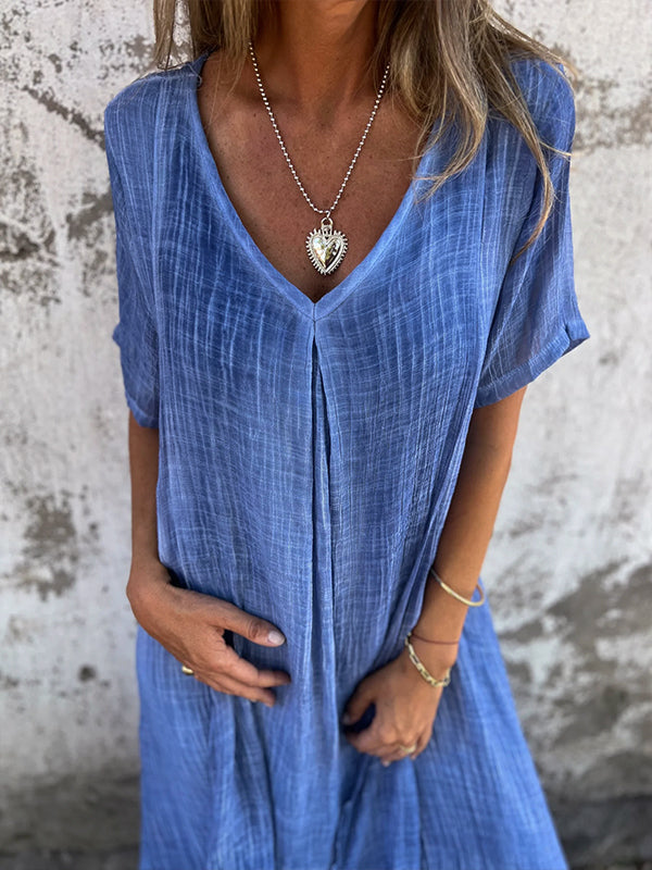 Lynn | Casual Linen Summer Dress