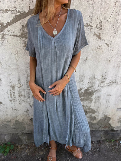 Lynn | Casual Linen Summer Dress