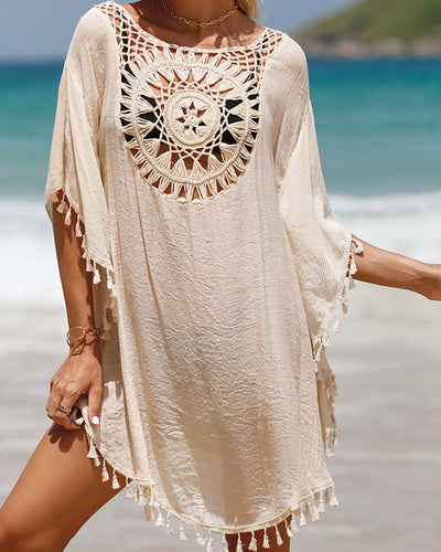 Harper | Bohemian Crochet Beach Cover-Up