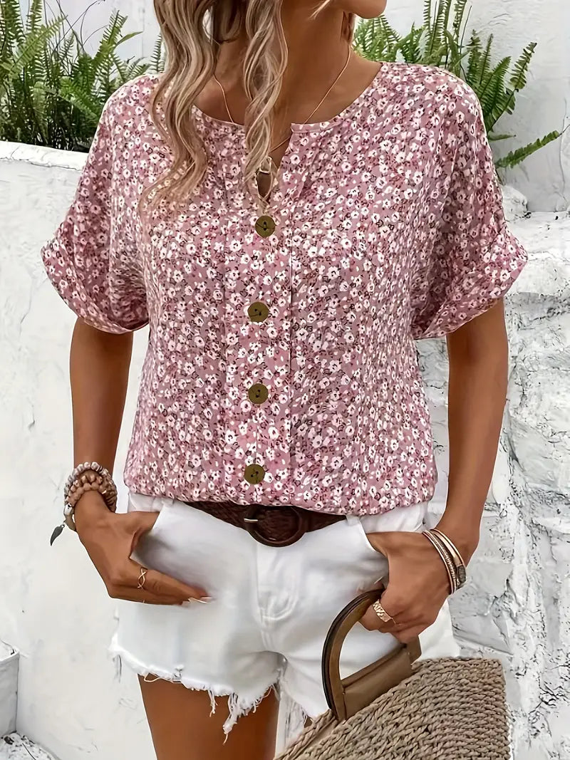 Loren | Floral Blouse