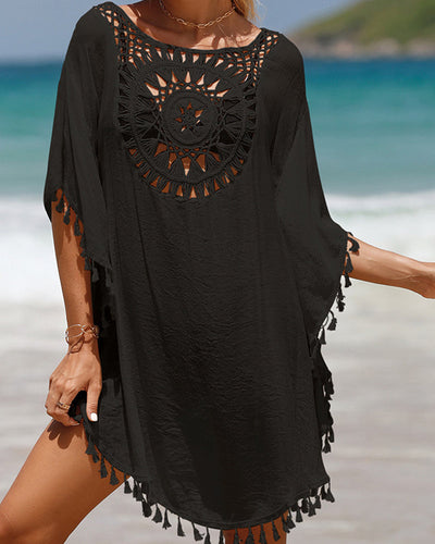 Harper | Bohemian Crochet Beach Cover-Up