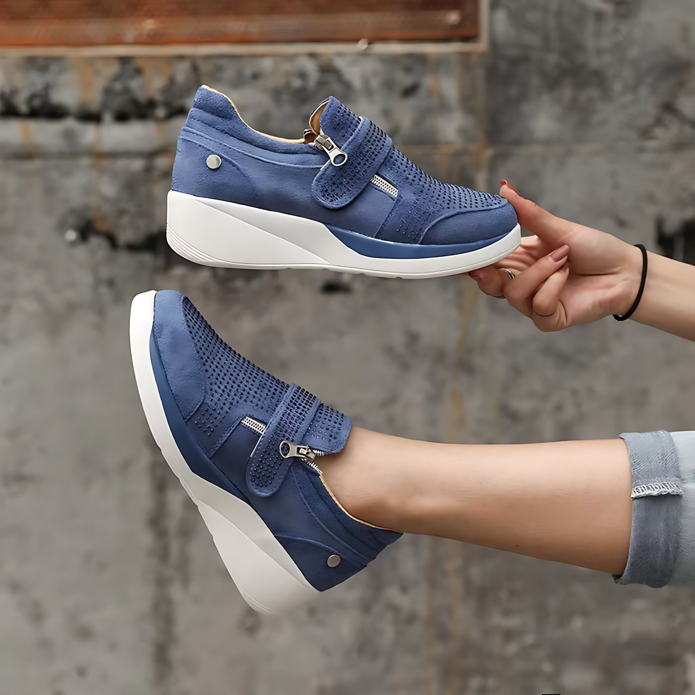 Tilly | Orthopedic Wedge Sneakers