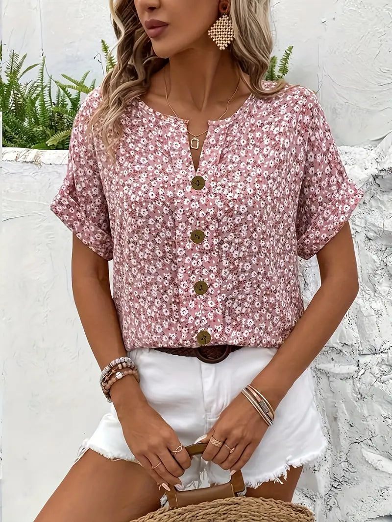 Loren | Floral Blouse