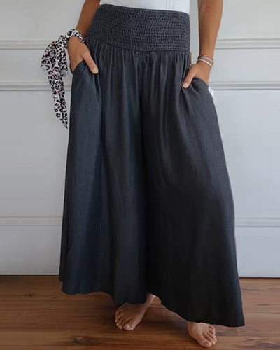 Kya | Elastic Waistband Pants