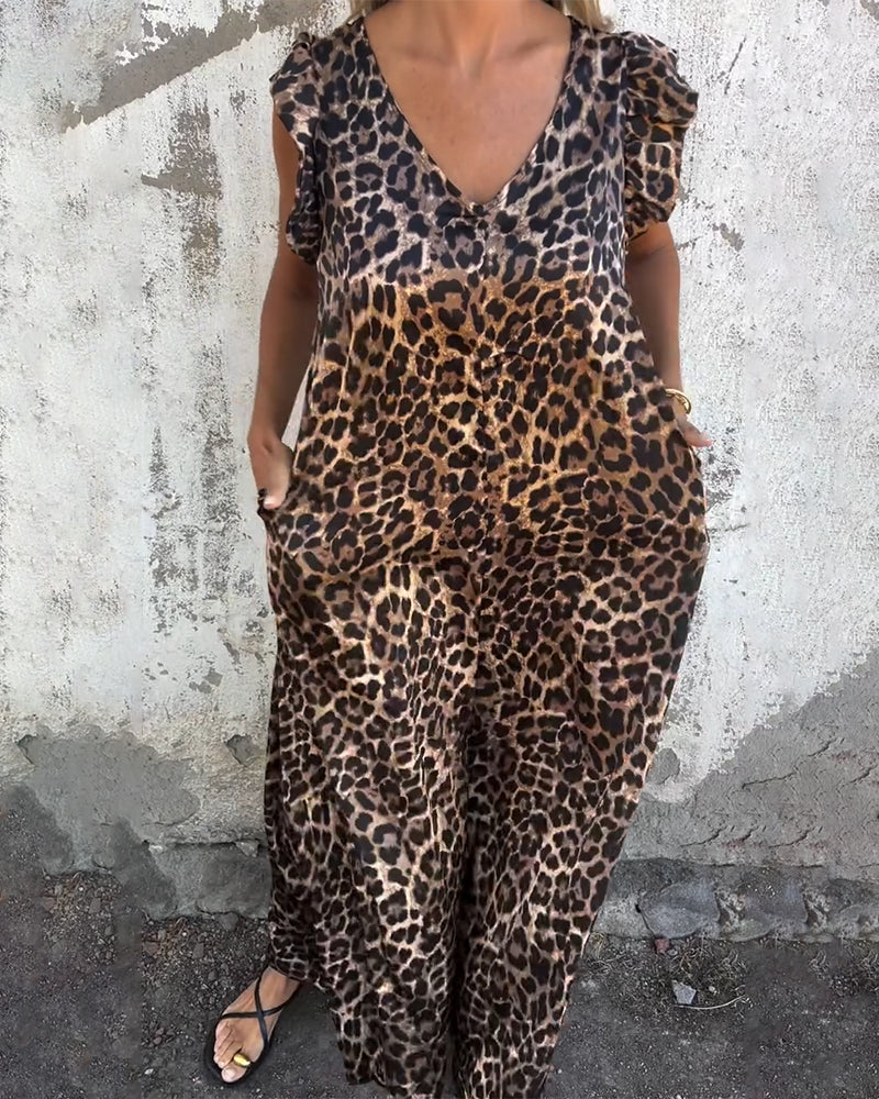 Nadine | Stylish Leopard Jumpsuit