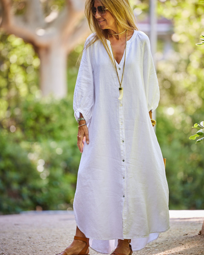 Serena | lovely lightweight linen dress