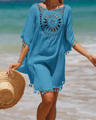 Harper | Bohemian Crochet Beach Cover-Up