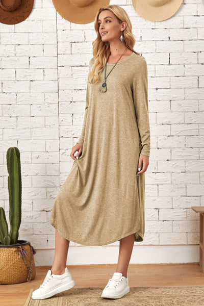 Yssa | Pocketed Tee Dress