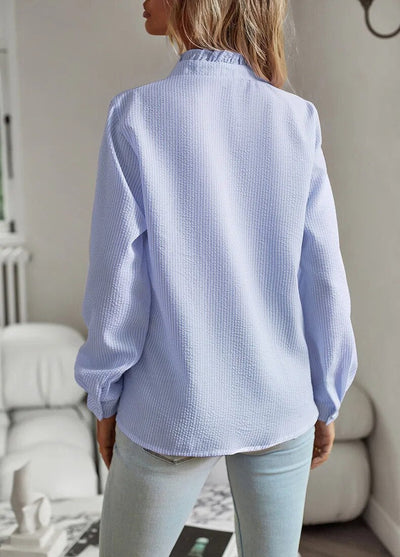 Iris | Ruffled Blouse