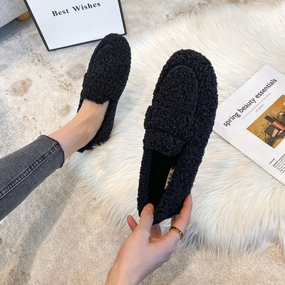 Mia | Teddy Loafers with Non-Slip Sole