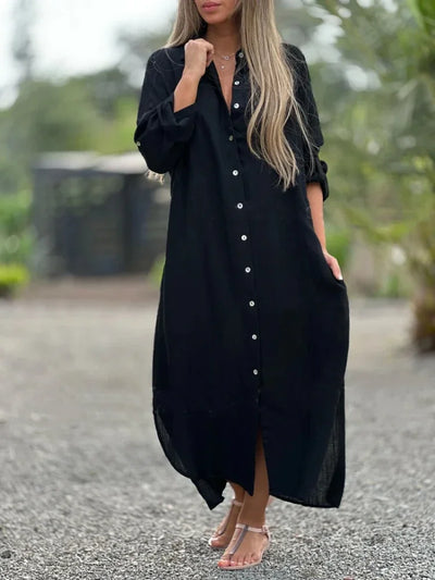 Evelyn | Stylish Casual Shirt Dress