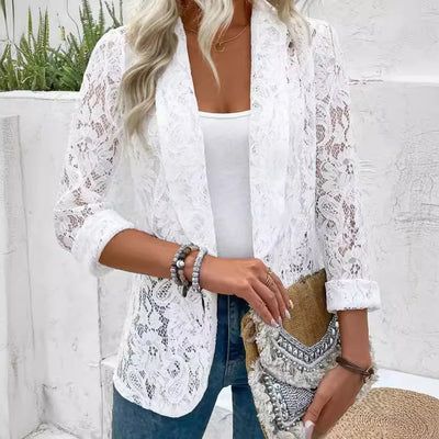 Risa | Stylish Lace Blazer