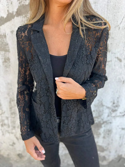 Risa | Stylish Lace Blazer