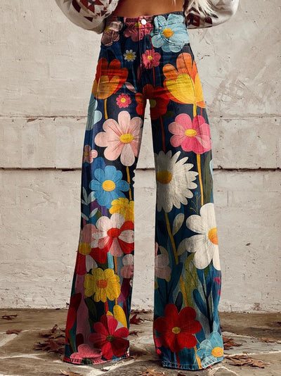 Scarlett | Floral Pants