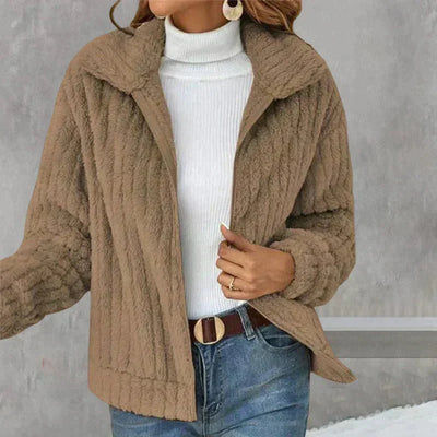 Mandy | Stylish Plush Cardigan