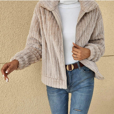 Mandy | Stylish Plush Cardigan